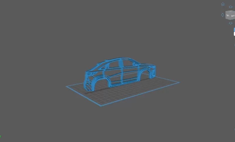Infiniti - QX55 Wall Art - Model preview 2