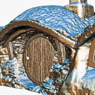 Hobbit Hill House #RoZ - Model thumbnail 5