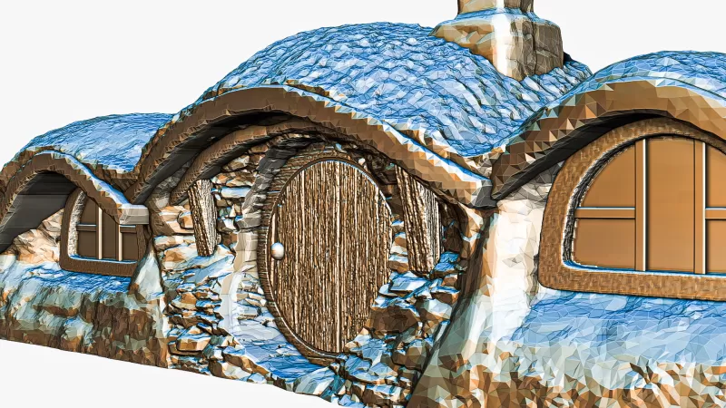 Hobbit Hill House #RoZ - Model preview 5
