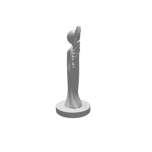 Angel of Fairy Statue – Magical Fantasy Figurine - Model preview 3