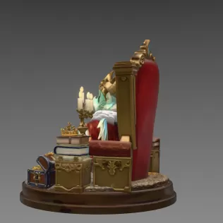 Dragon King STL File for 3D Print - Model thumbnail 5