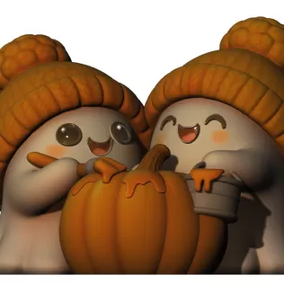 Booooh Family Halloween - Model thumbnail 3