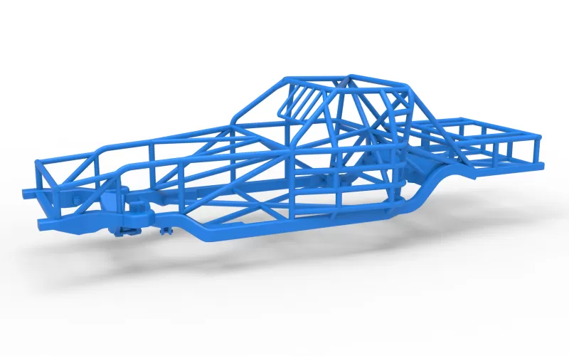Frame of IMCA Stock car Scale 1:25 - Model preview 1