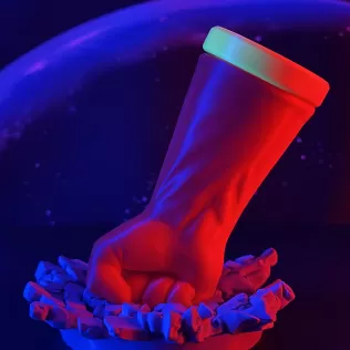 Saitama Fist - One Punch Man - Model thumbnail 5