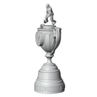Trophy Hockey Champion Premium – 3D Printable Model - Model thumbnail 4