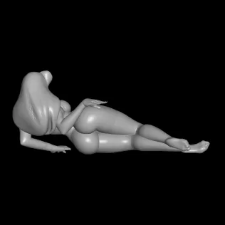 Jessica Rabbit in lingerie STL File, 3D Printing Model - Model thumbnail 2