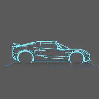 Lotus - Exige Wall Art