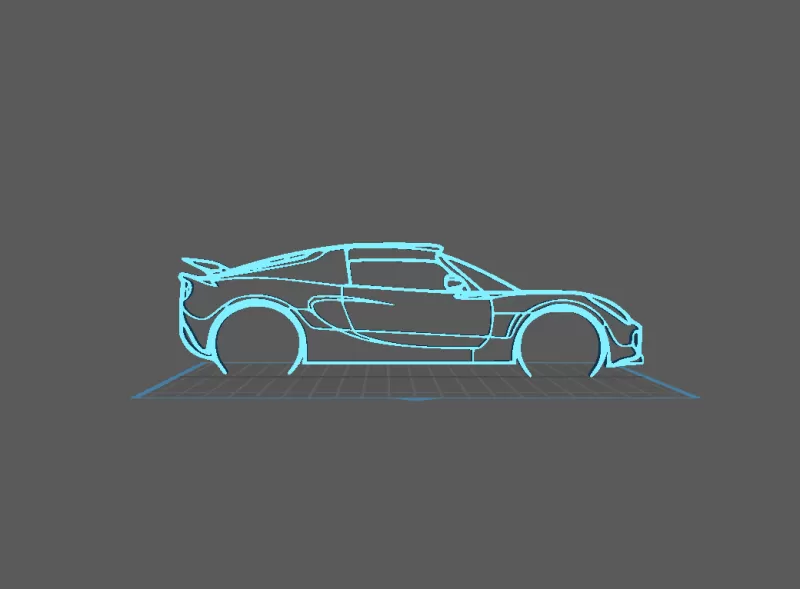 Lotus - Exige Wall Art - Model preview 2