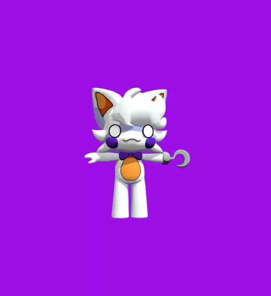 Lolbit Five Nights at Frickbears 3 - Model preview 1