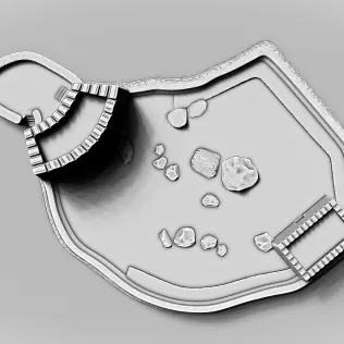 Dhayah Fort #RoZ - Model thumbnail 4