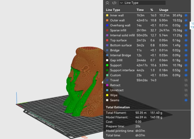 Ivan Vazov 3D STL (Иван Вазов) - Model preview 4