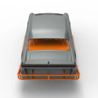 Vintage Dirt Modified stock car Version 9 Scale 1:25 - Model thumbnail 17