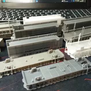1:87 Spur H0 - Autotransportwagen der DBAG Typ Hcceerrs330 - Model thumbnail 23