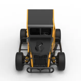 Dwarf car Scale 1:25 - Model thumbnail 8