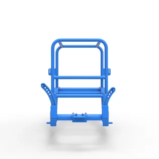 Frame of Vintage Supermodified stock car V2 Scale 1:25 - Model thumbnail 5