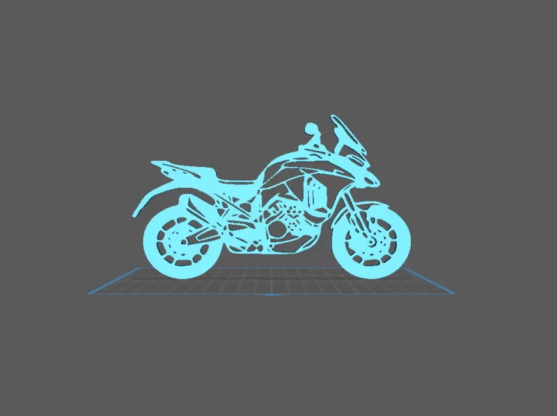 Ducati - Multistrada Wall Art - Model preview 2