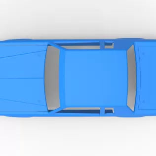 Shell of IMCA Stock car Version 2 Scale 1:25 - Model thumbnail 9
