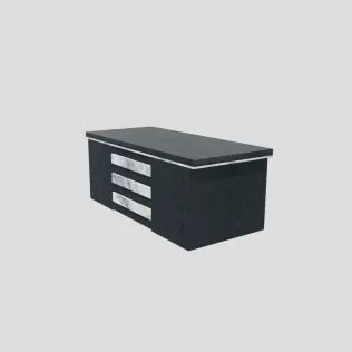 CEO Office Desk - Model thumbnail 2
