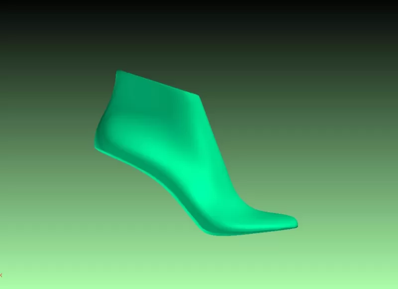 Women High Heel Open Toe Sandal Slipper Shoe Last 3D Digital Pri - Model preview 2