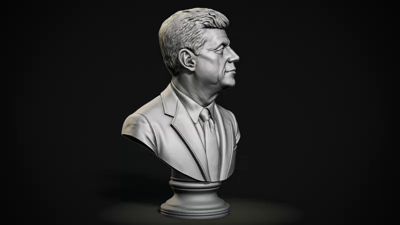 John F. Kennedy #RoZ - Model preview 3