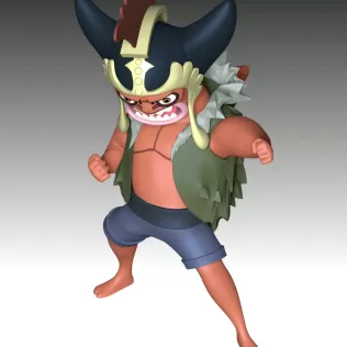 Daruma - One Piece - Model thumbnail 6