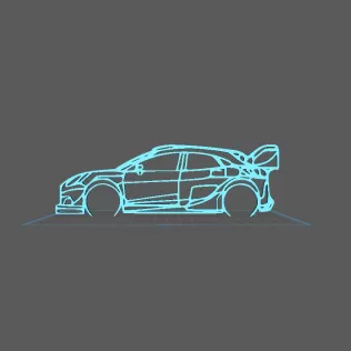 Ford - Puma Rallye 23 Wall Art