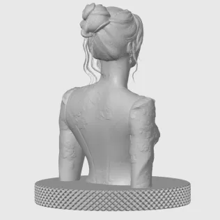 Lena Headey 3D Bust Print - Model thumbnail 8
