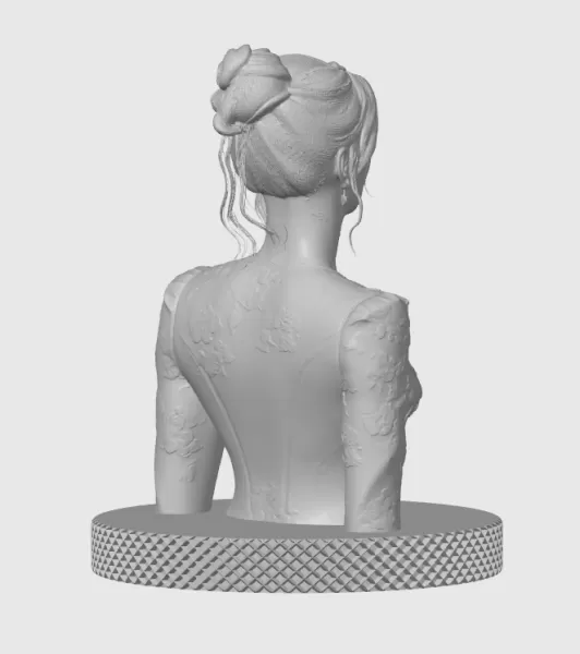 Lena Headey 3D Bust Print - Model preview 8