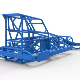 Frame of New Zealand Superstock car Version 4 Scale 1:25 - Model thumbnail 15