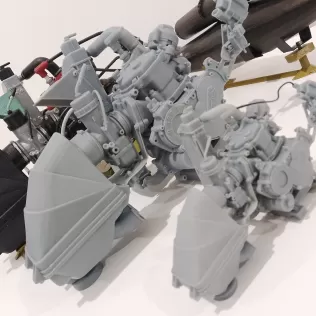 ROTAX FR 125 MAX EVO go kart engine 10 pieces - Model thumbnail 8