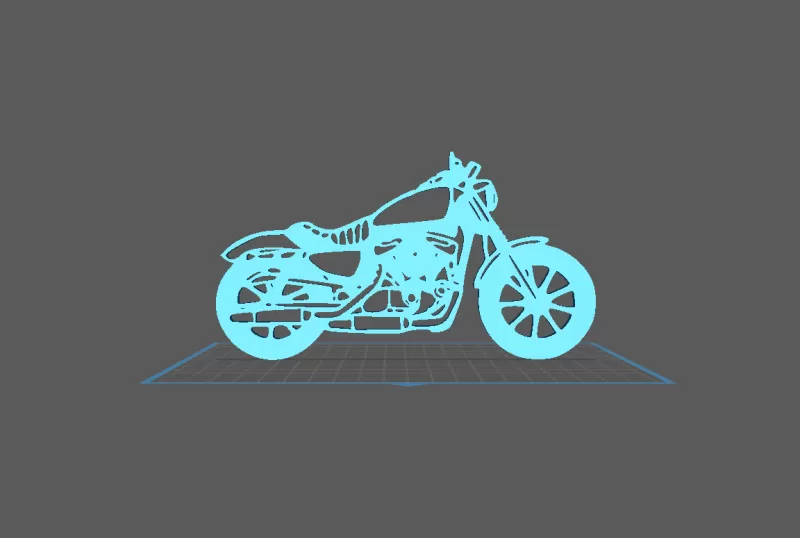 Harley Davidson - Sportster Wall Art - Model preview 2