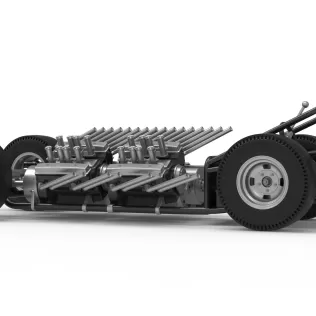 Vintage AWD Dragster Base Version 2 Scale 1:25 - Model thumbnail 13
