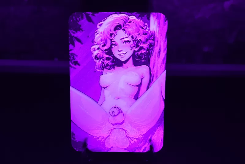 FUTANARI CHASTITY LUMINOUS (HueForge NSFW) - Model preview 5