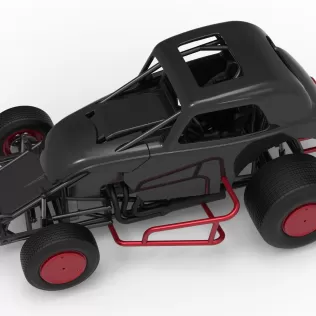 Super rod Version 4 Scale 1:25 - Model thumbnail 4