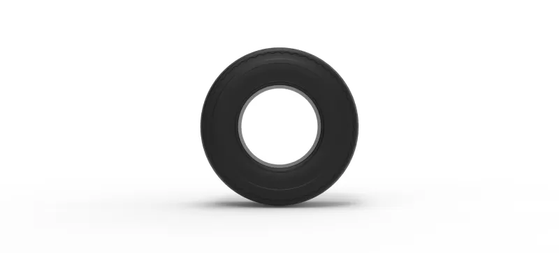Tire of BriSCA Micro Formula 2 Stock Car Scale 1:16 - Model preview 5