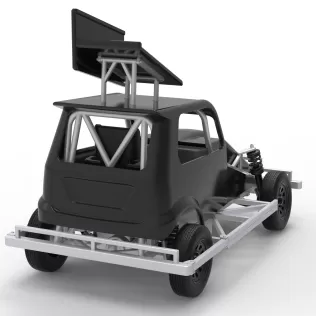 New Zealand Ministock car Version 3 Scale 1:25 - Model thumbnail 18