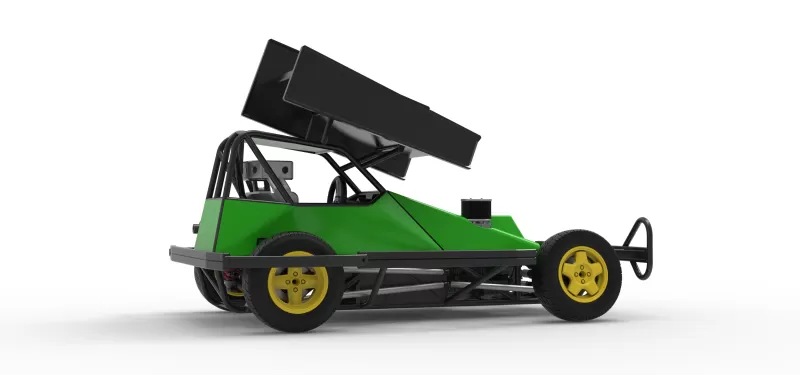 BriSCA Formula 2 Stock Car Scale 1:25 - Model preview 21