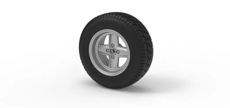 Rear wheel of BriSCA Formula 2 Stock Car Scale 1:25 - Model preview 7