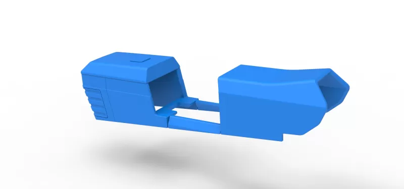Hood of Pulling tractor Version 4 Scale 1:25 - Model preview 10