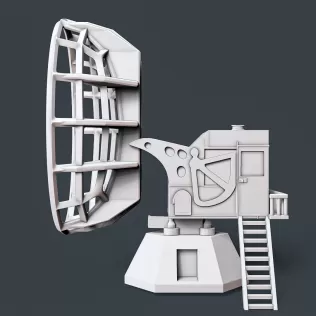 Würzburg Radar #RoZ - Model thumbnail 7