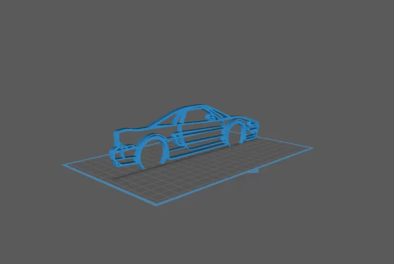 Acura - NSX Wall Art - Model preview 1