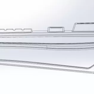 Star Wars The Mandalorian Cara Dune Arm Piece - Model thumbnail 2