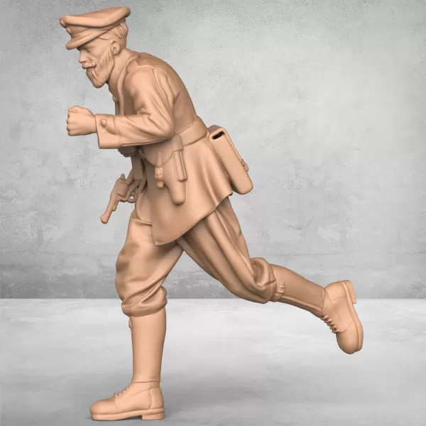 Running Army Soldier - Model preview 3