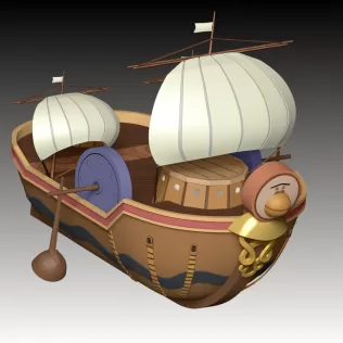 Utan Sonar - One Piece - Model thumbnail 7