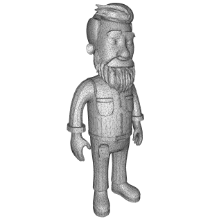 Stylized Character Collection Vol. 01 – Kitbash High-Poly 3D Mod - Model thumbnail 17
