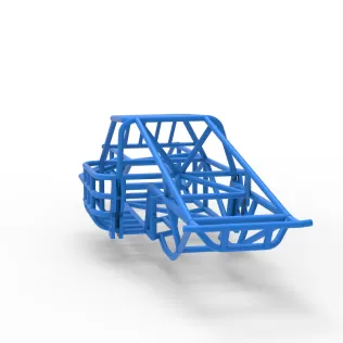 Frame of Super Dirt Late model Scale 1:25 - Model thumbnail 10