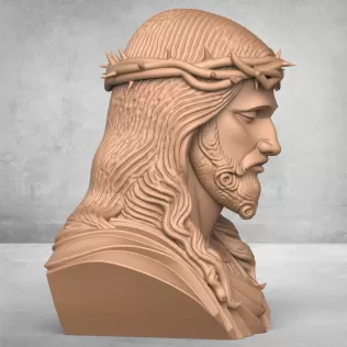 Jesus Christ Statue - Model thumbnail 3