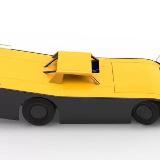 Vintage Dirt late model Race car V5 while turning Scale 1:25 - Model thumbnail 23