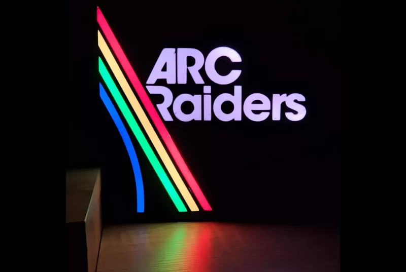 ARC Raiders Lamp Lampa Neon - Model preview 1