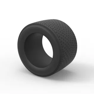 Tire of Asphalt Modified stock car V3 Scale 1:25 - Model thumbnail 7